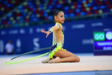 Bakıda bədii gimnastika üzrə "GymBala" beynəlxalq turnirinin ikinci gününə start verilib (FOTO)