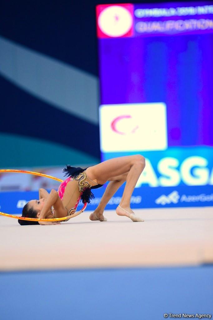 Bakıda bədii gimnastika üzrə "GymBala" beynəlxalq turnirinin ikinci gününə start verilib (FOTO)