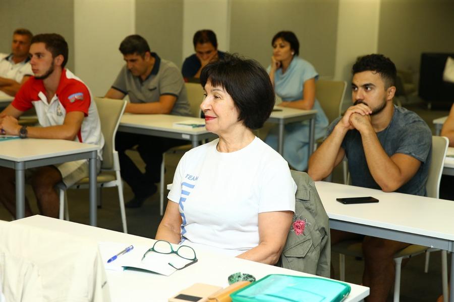Bakıda FIG Akademiyasının aerobika gimnastikası üzrə məşqçilik kurslarının nəticələri açıqlandı (FOTO)