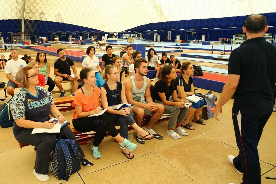 Bakıda FIG Akademiyasının aerobika gimnastikası üzrə məşqçilik kurslarının nəticələri açıqlandı (FOTO)