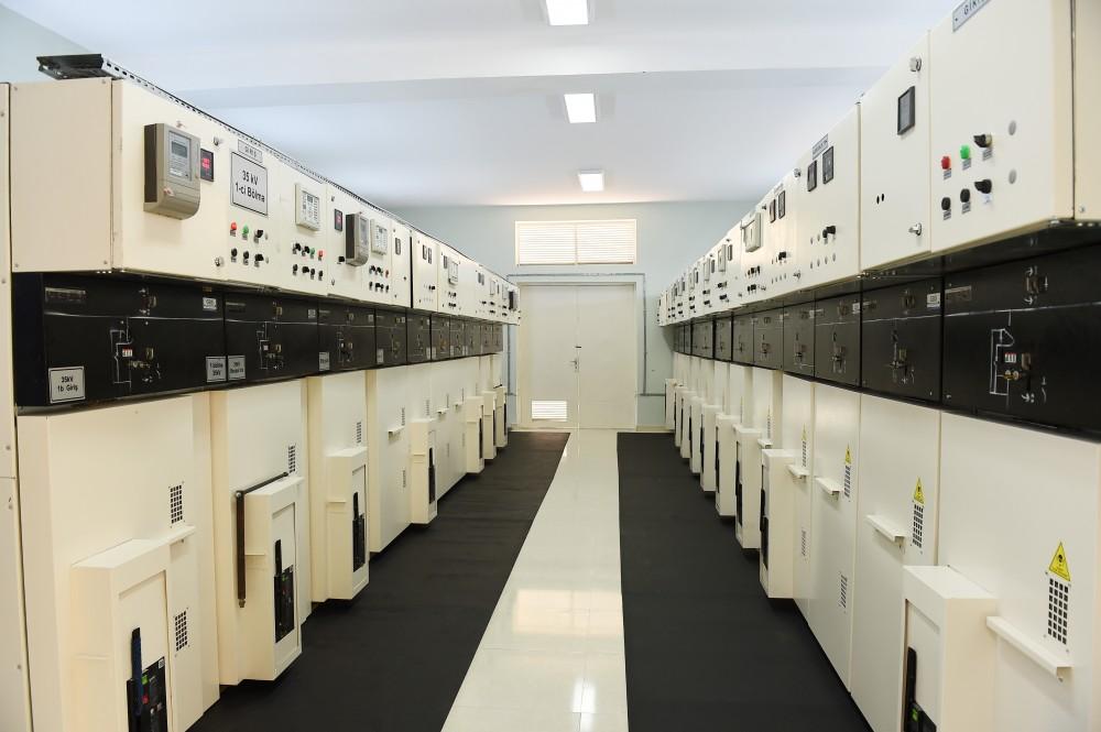 Azərbaycan Prezidenti yenidən qurulan 110/35/10 kilovoltluq “İsmayıllı” yarımstansiyasının açılışında iştirak edib (FOTO) (YENİLƏNİB)