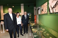 Prezident İlham Əliyev və birinci xanım Mehriban Əliyeva Heydər Əliyev Fondunun təşəbbüsü ilə inşa olunan Dəmirçi Arxeologiya Muzeyinin açılışında iştirak ediblər (FOTO)
