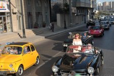 Azərbaycan Avtomobil Federasiyasının təşkilatçılığı ilə klassik avtomobillərin yürüşü və sərgisi keçirilib (FOTO)
