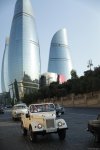 Azərbaycan Avtomobil Federasiyasının təşkilatçılığı ilə klassik avtomobillərin yürüşü və sərgisi keçirilib (FOTO)