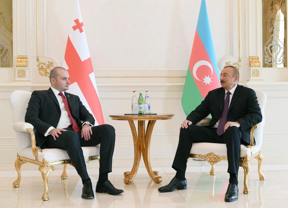 Prezident İlham Əliyev: Azərbaycan və Gürcüstan ticarət dövriyyəsinin artırılması ilə bağlı əlavə səylər göstərməlidir (FOTO) (YENİLƏNİB-2)