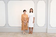 Azərbaycanın Birinci vitse-prezidenti Mehriban Əliyeva Çinin nümayəndə heyəti ilə görüşüb (FOTO)