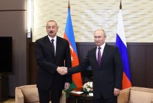 Soçidə Azərbaycan və Rusiya prezidentlərinin görüşü olub (FOTO) (YENİLƏNİB)