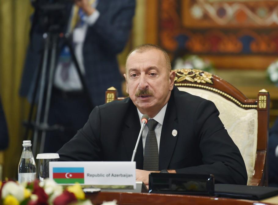 Prezident İlham Əliyev: Azərbaycanın bütün türkdilli dövlətlərlə əlaqələri gündən-günə möhkəmlənir və genişlənir