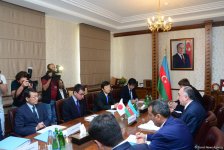 Azərbaycan və Yaponiyanın xarici işlər nazirləri arasında görüş keçirilib (YENİLƏNİB) (FOTO)