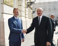 Prezident İlham Əliyev Xorvatiya parlamentinin sədri ilə görüşüb (FOTO)