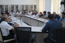 Gənclər Fondunun region gənclər təşkilatları ilə toplantısı keçirilib (FOTO)