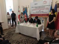 TRACECA və CAREC arasında əməkdaşlıq sazişi imzalanıb (FOTO)