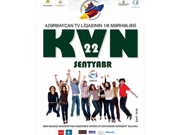 KVN Televiziya Liqasının 1\8 mərhələsinin konsert oyunu keçiriləcək