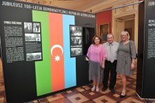 Heydər Əliyev Fondunun təşkilatçılığı ilə Azərbaycan Xalq Cümhuriyyətinin 100 illiyi Varşavada qeyd edilib (FOTO)