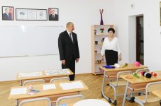 Prezident İlham Əliyev Maştağada 28 nömrəli tam orta məktəbin açılışında iştirak edib (FOTO) (YENİLƏNİB-2)