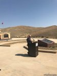 Şamaxıda türk əsgərinin şərəfinə ucaldılmış abidənin əsaslı yenidənqurmadan sonra açılışı olub (FOTO)