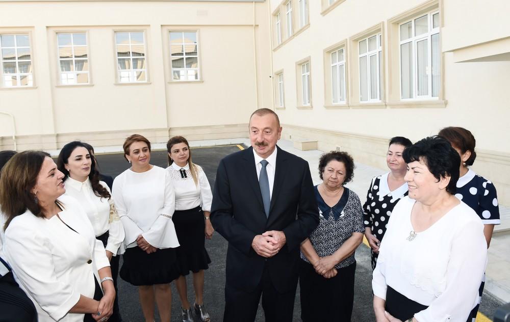 Prezident İlham Əliyev: Azərbaycanda təhsil sahəsində aparılan köklü islahatlar səmərə verir, təhsilin keyfiyyəti artır