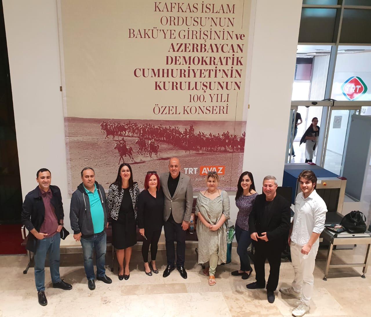 Aygün Səmədzadənin Bakının azad edilməsinin 100 illiyinə həsr olunmuş yeni əsərləri Türkiyədə təqdim olunub (FOTO/VİDEO)