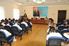 Bilik Fondu ilk dərs günündə maarifləndirici mühazirələr təşkil edib (FOTO)