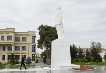 Azərbaycan Prezidenti Biləsuvar rayonuna səfərə gəlib (FOTO)