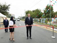 Prezident İlham Əliyev Masallıda avtomobil yolunun açılışında iştirak edib (FOTO)