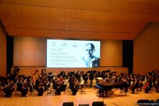 Üzeyir Hacıbəyli X Beynəlxalq Musiqi Festivalının təntənəli açılış mərasimi olub (FOTO)