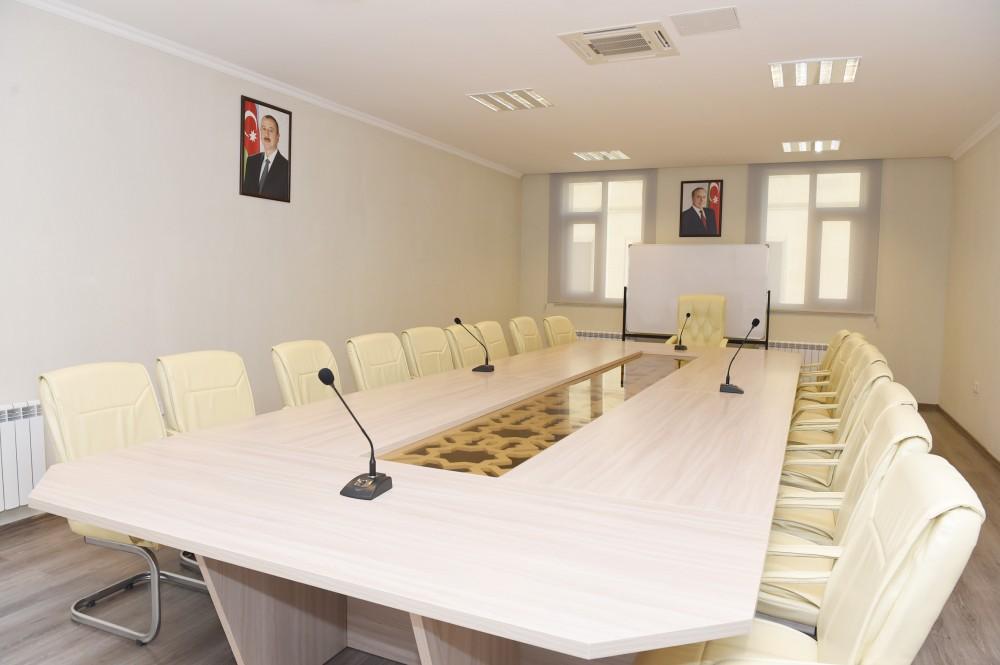 Prezident İlham Əliyev Biləsuvarda Gənclər Evinin açılışında iştirak edib (FOTO)