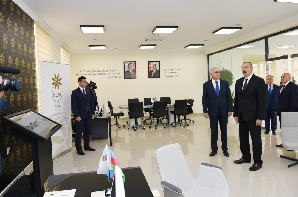 Masallıda Kiçik və Orta Biznesin İnkişafı Agentliyinin ilk regional Kiçik və Orta Biznesin Dostu xidməti açılıb