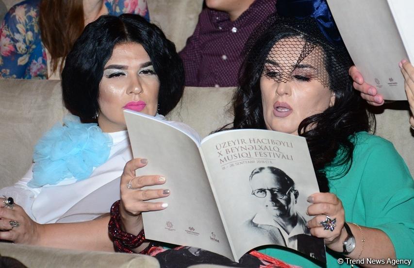 Üzeyir Hacıbəyli X Beynəlxalq Musiqi Festivalının təntənəli açılış mərasimi olub (FOTO)