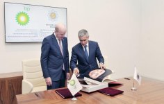 Heydər Əliyev Fondu və BP birgə layihələrin icrasına dair əməkdaşlıq memorandumu imzalayıb (FOTO)