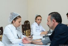 Bu saata Təzəpirdə Aşura ilə bağlı 130 nəfər qan verdi (FOTO)