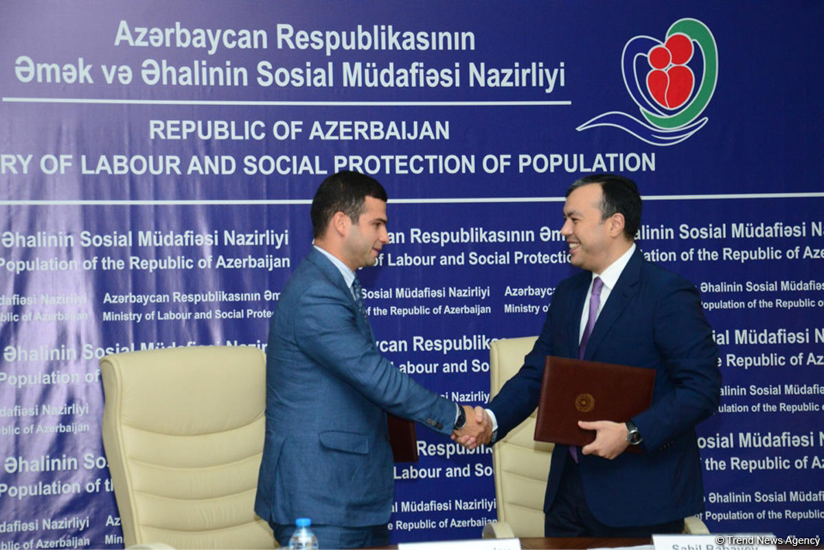 ƏƏSMN və Kiçik və Orta Biznesin İnkişafı Agentliyi memorandum imzalayıb (FOTO)