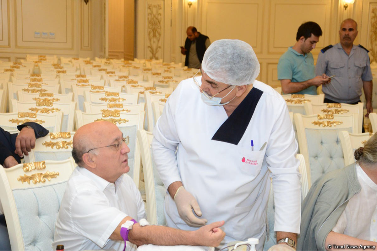 Qafqaz Müsəlmanları İdarəsində qanvermə aksiyası keçirilib (FOTO)