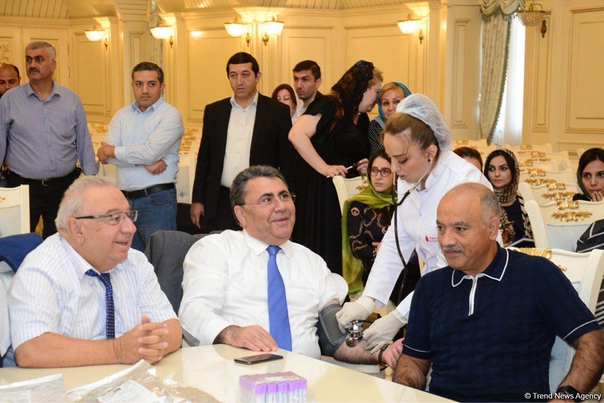 Qafqaz Müsəlmanları İdarəsində qanvermə aksiyası keçirilib (FOTO)