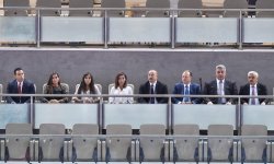 Prezident İlham Əliyev və birinci xanım Mehriban Əliyeva Bakıda cüdo üzrə dünya çempionatının açılış mərasimində iştirak ediblər (YENİLƏNİB-3) (FOTO)