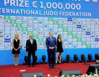 Prezident İlham Əliyev və birinci xanım Mehriban Əliyeva Bakıda cüdo üzrə dünya çempionatının açılış mərasimində iştirak ediblər (YENİLƏNİB-3) (FOTO)