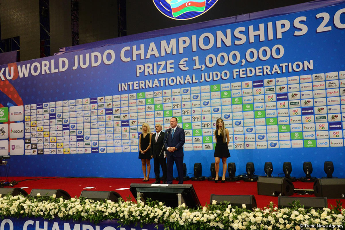 Bakıda cüdo üzrə dünya çempionatının açılış mərasimi keçirilib - FOTOSESSİYA