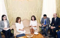 Azərbaycanın Birinci vitse-prezidenti Mehriban Əliyeva İtaliya Senatının sədri ilə görüşüb (FOTO)