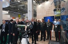 Prezident İlham Əliyev üçüncü “ADEX-2018” Azərbaycan Beynəlxalq müdafiə sərgisi ilə tanış olub (FOTO) (YENİLƏNİB)