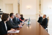 Prezident İlham Əliyev Avropa İnvestisiya Bankının vitse-prezidentinin başçılıq etdiyi nümayəndə heyətini qəbul edib (YENİLƏNİB) (FOTO)