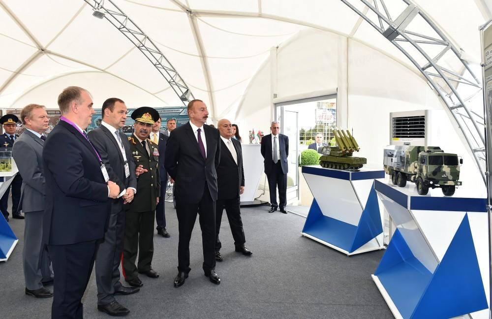 Prezident İlham Əliyev üçüncü “ADEX-2018” Azərbaycan Beynəlxalq müdafiə sərgisi ilə tanış olub (FOTO) (YENİLƏNİB)