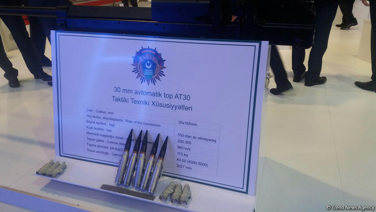 Azərbaycan avtomatik top istehsal edib (FOTO)