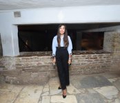Azərbaycanın Birinci vitse-prezidenti Mehriban Əliyeva Romada Müqəddəs Sebastian katakombalarının açılışında iştirak edib (FOTO) (YENİLƏNİB)