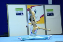 Akrobatika gimnastikası üzrə 25-ci Azərbaycan və Bakı birinciliyinə start verildi (FOTO)