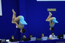 Akrobatika gimnastikası üzrə 25-ci Azərbaycan və Bakı birinciliyinə start verildi (FOTO)