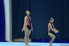 Akrobatika gimnastikası üzrə 25-ci Azərbaycan və Bakı birinciliyinə start verildi (FOTO)