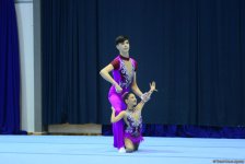 Akrobatika gimnastikası üzrə 25-ci Azərbaycan və Bakı birinciliyinə start verildi (FOTO)