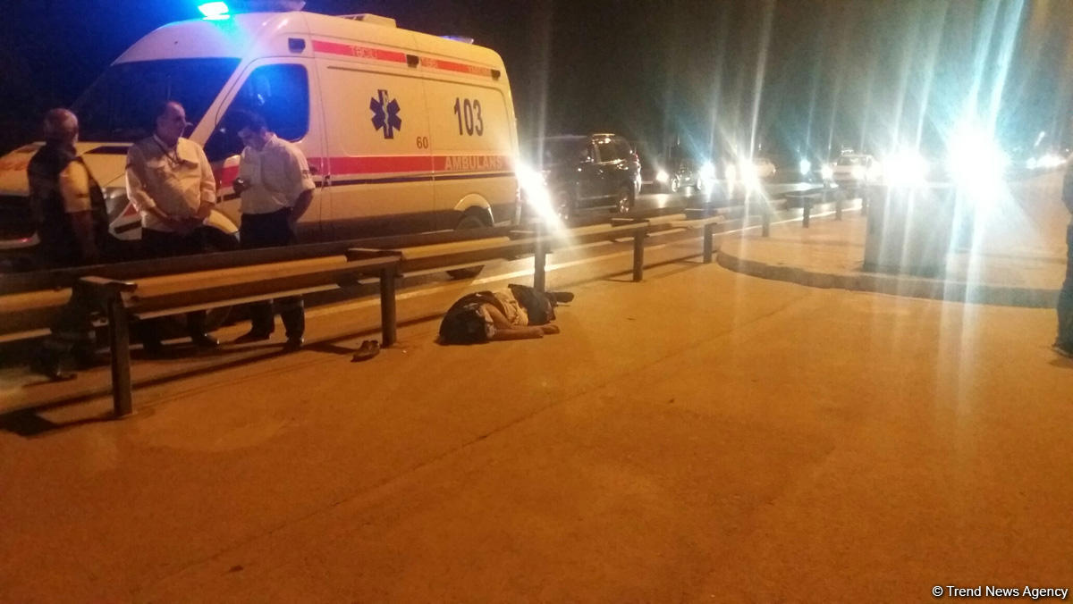 Bakıda "Mercedes" piyadanı vurub öldürdü (FOTO)