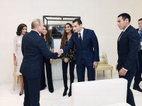 Azərbaycanın Prezidenti və Birinci vitse-prezidenti, Rusiya və Monqolustan prezidentləri cüdo üzrə dünya çempionatının qarışıq komanda yarışlarına baxıblar (YENİLƏNİB-2) (FOTO)