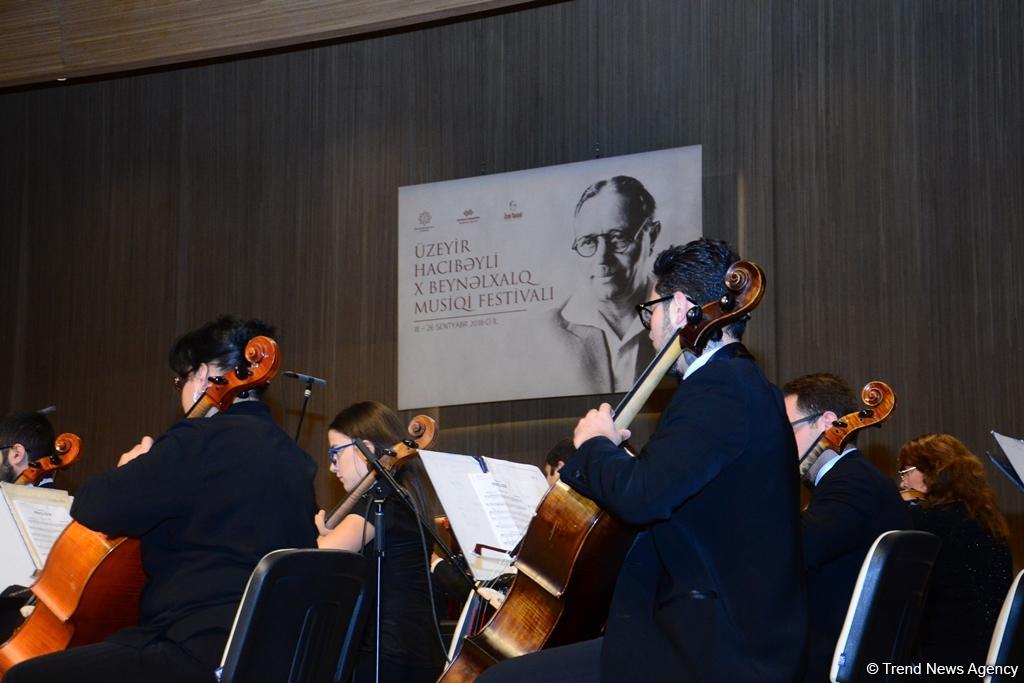 Üzeyir Hacıbəyli X Beynəlxalq Musiqi Festivalı başa çatıb (FOTO)